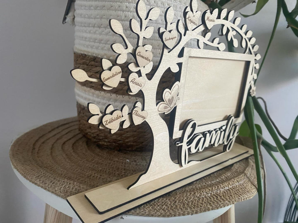Cadre Photo Arbre de Famille – Sur Pied