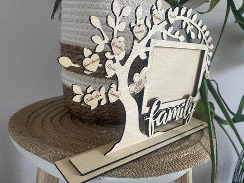 Cadre Photo Arbre de Famille – Sur Pied