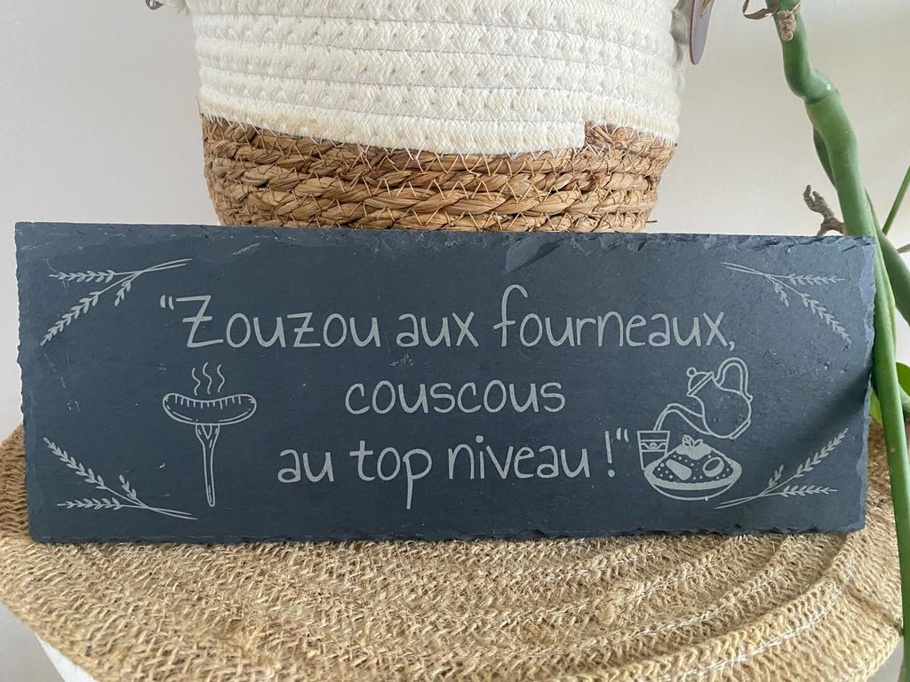 Ardoise personnalisée