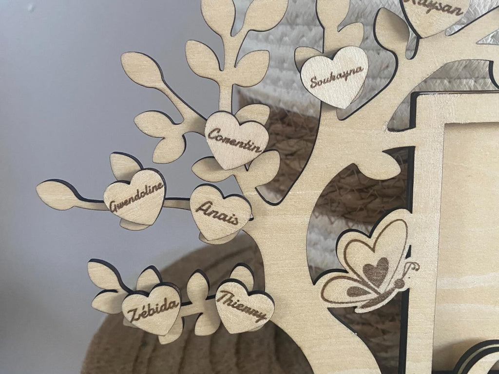 Cadre Photo Arbre de Famille – Sur Pied