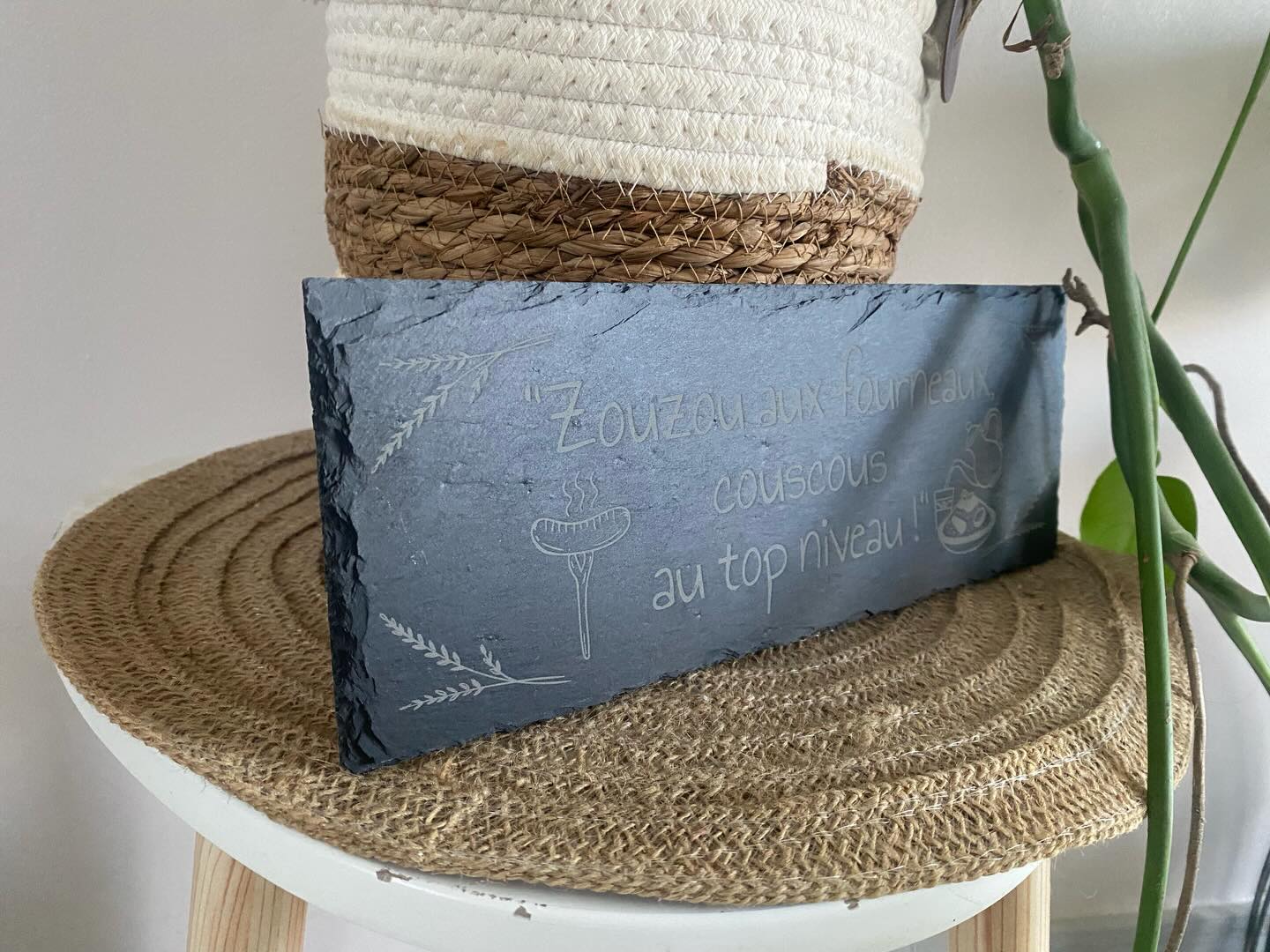 Ardoise personnalisée