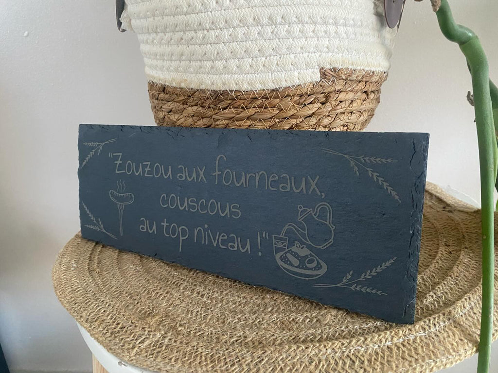 Ardoise personnalisée