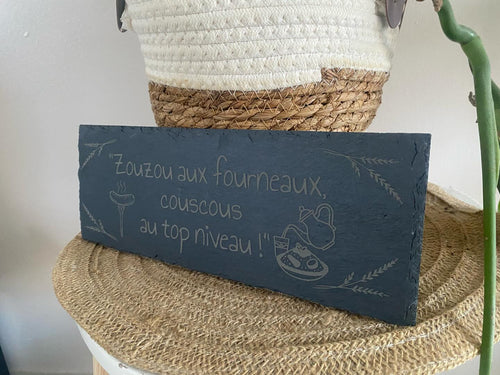 Ardoise personnalisée