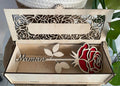 coffret rose éternelle et sa boite 20cm