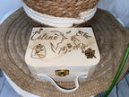 Petite valisette en bois personnalisée – Cadeau original | Création Fée Main