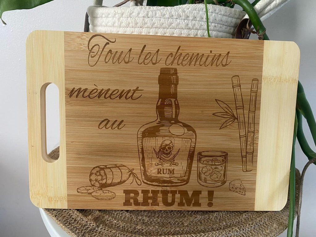 Planche à découper personnalisée gravée – cadeau cuisine