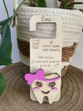 Plaque Petite Souris Personnalisée en Bois