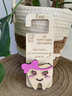 Plaque Petite Souris Personnalisée en Bois