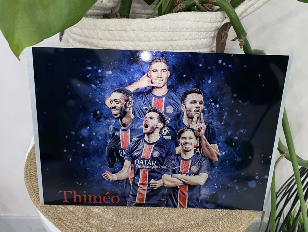 Plaque métallique personnalisée décorative – cadeau personnalisé